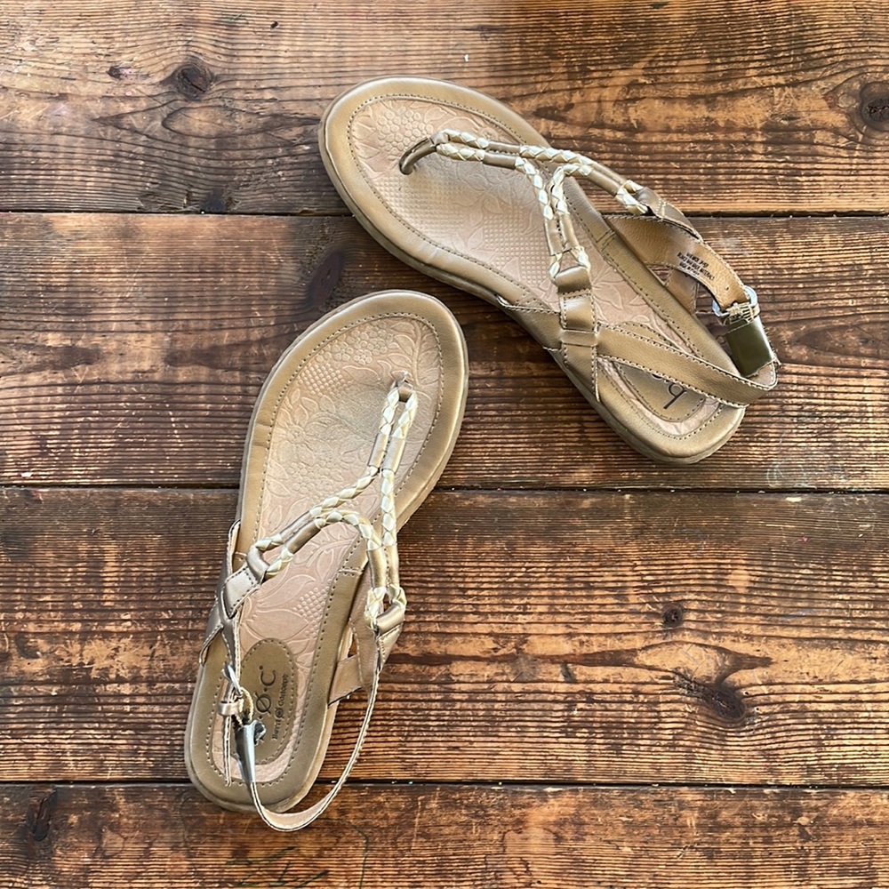 BOC GoldTone Sandals